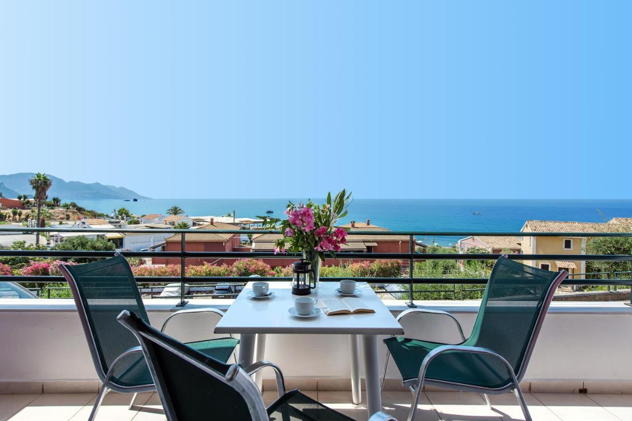 Corfu Amboti Apt Glifada Dış mekan fotoğraf